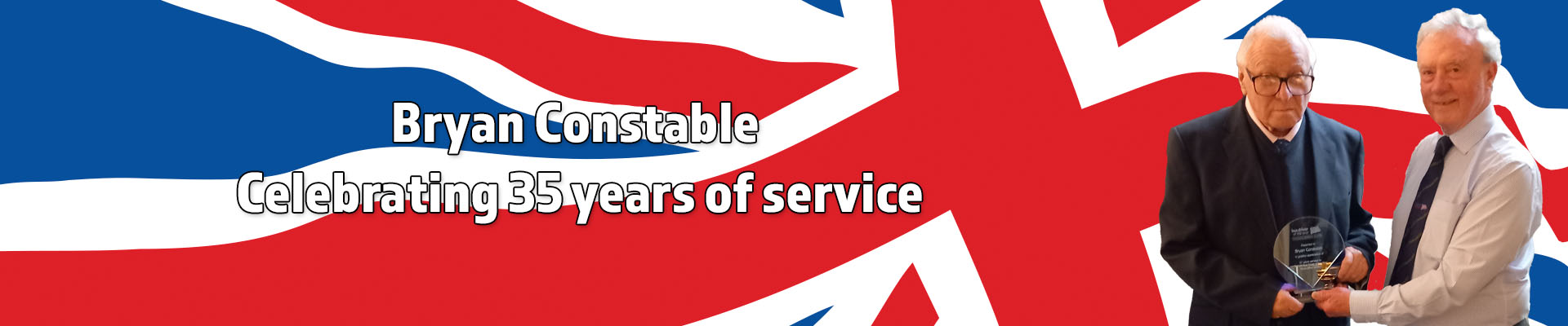 Bryan Constable 35 Years