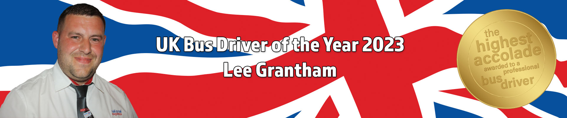 UK Bus Driver of the Year 2023 - Lee Grantham