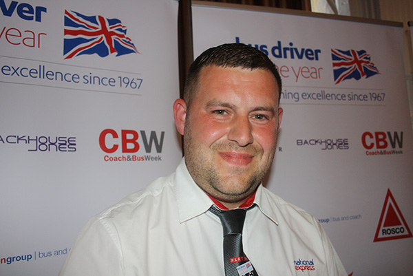 UK Bus Driver of the Year 2023 - Lee Grantham of National Express Bus